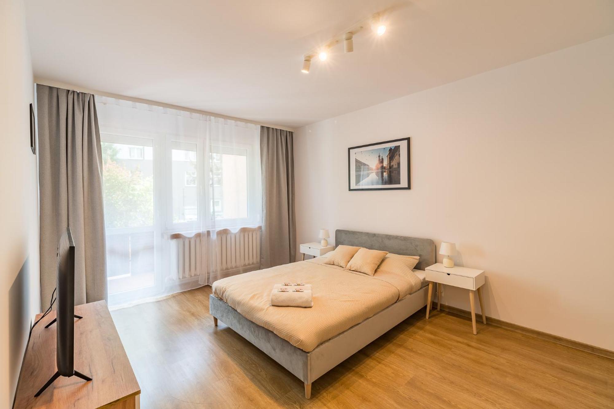 Krakow Czyzyny - Terrace By Rentujemy Apartment Ngoại thất bức ảnh